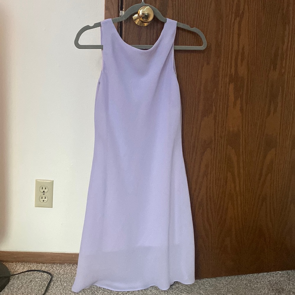 Purple dress